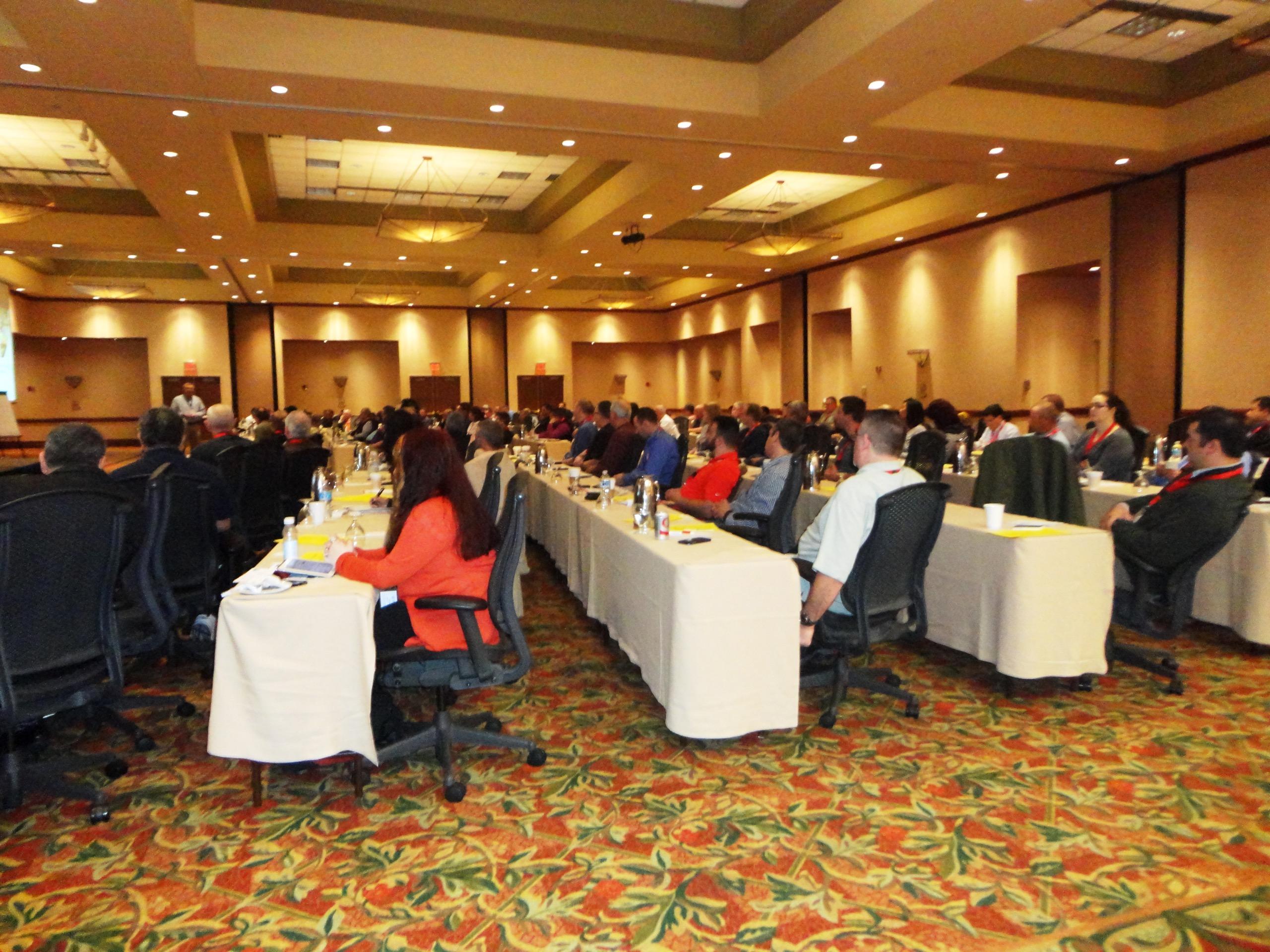 People sit and listen during Thermal Remediation's annual Bed Bug National Conference.